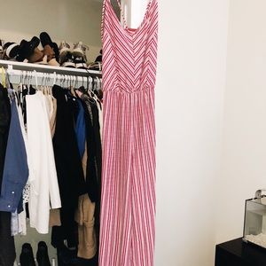 Striped Jumpsuit